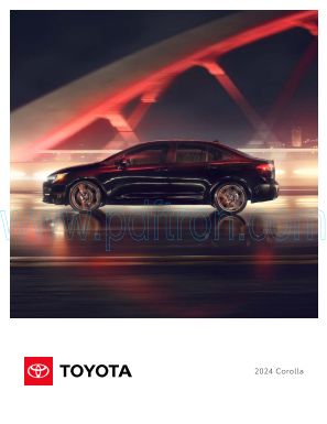 Cover of Toyota Corolla Sedan 2024 USA.pdf