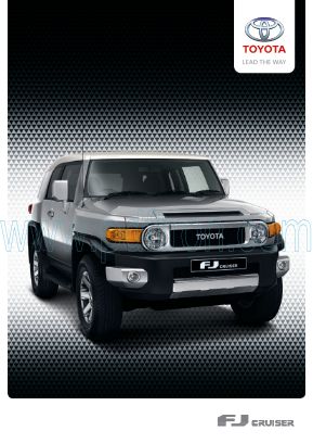 Cover of Toyota FJ Cruiser 2022 ZA.pdf