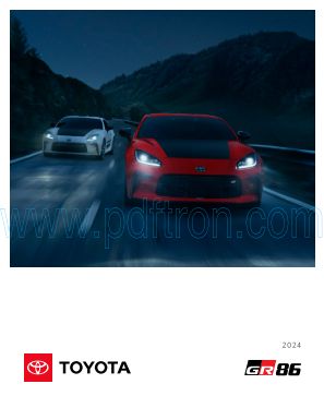 Cover of Toyota GR86 2024 USA.pdf