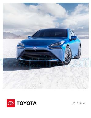 Cover of Toyota Mirai 2023 USA.pdf