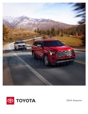 Cover of Toyota Sequoia 2024 USA.pdf