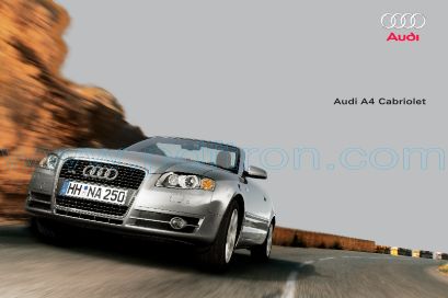 Cover of audi a4 cabrio 2005 tr.pdf