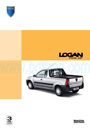 Cover of dacia logan pick up 2009 tr.pdf