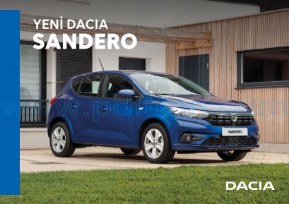 Cover of dacia sandero 2021 tr.pdf