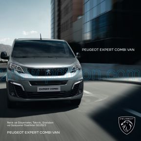 Cover of Peugeot Expert Combi broşür  2023 TR.pdf