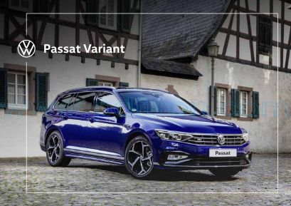 Cover of vw passat variant 2023 tr.pdf