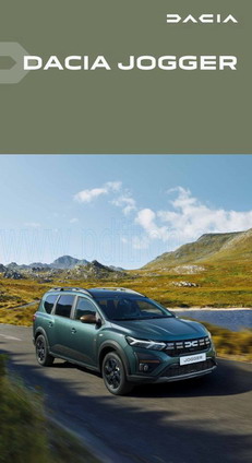 Cover of Dacia Jogger 2024 Tr.Pdf