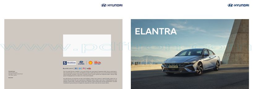 Cover of Hyundai Elantra 2023 Brosur.Pdf