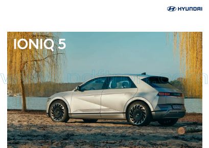 Cover of Hyundai ioniq5 Tr Lansman Brosur V2 2024.Pdf