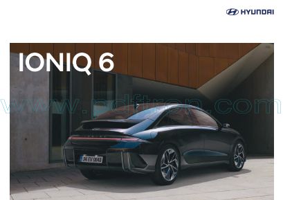 Cover of Hyundai ioniq6 Tr Lansman Brosur V2 2024.Pdf