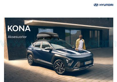 Cover of Hyundai Kona Aksesuar Brosuru Tr 2024.Pdf