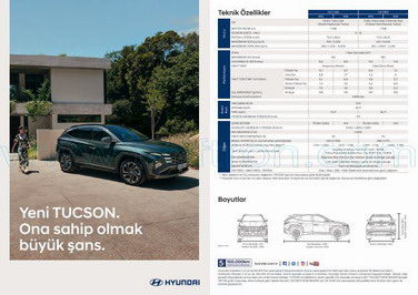 Cover of Hyundai Yeni Tucson Facelift Brosur New 2024 Tr.Pdf