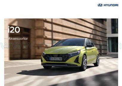 Cover of Hyundai i20 Tr Aksesuar Brosuru 2024.Pdf