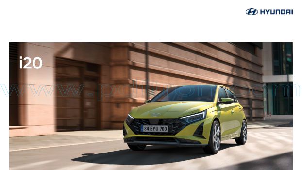 Cover of Hyundai i20 Dijital Brosur V4 2024 Tr.Pdf