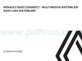 Cover of Renault Easy Lınk Nw1323 10_Trk 2024 Kullanıcı Kitabı.Pdf