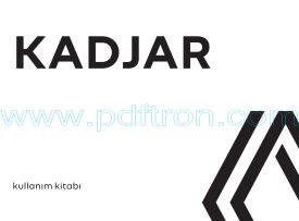 Cover of Renault Kadjar 1287 8_Trk 2024 Kullanıcı Kitabı.Pdf