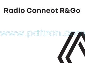 Cover of Renault Radio Connect R Go 2 Nx1361_Trk 2024 Kullanıcı Kitabı.Pdf