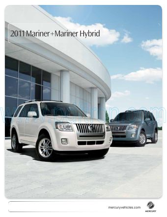 Cover of  Mercury Mariner 2011.Pdf