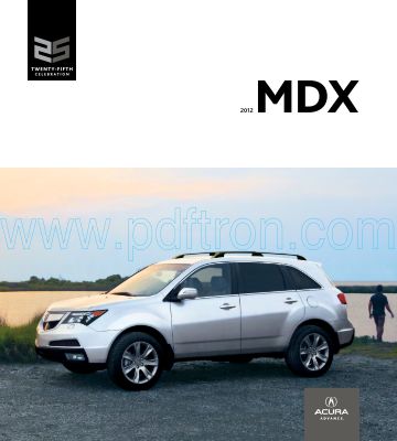 Cover of  Acura Mdx 2012.pdf