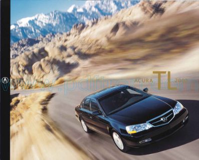 Cover of Acura Tl Car Brochure 2002.Pdf