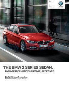 Cover of Bmw 3 Series 2013 Sedan US.Pdf