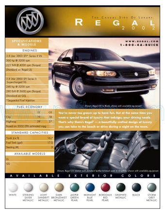 Cover of  Buick Regal 2002.Pdf