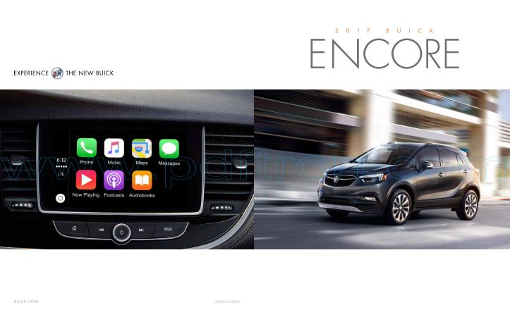 Cover of  Buick Encore 2017.Pdf