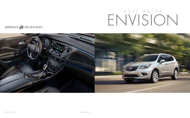 Cover of  Buick Envision 2017.Pdf