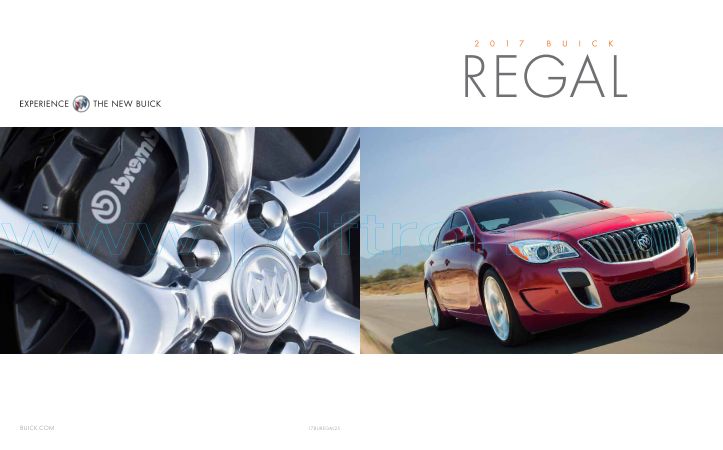 Cover of  Buick Regal 2017.Pdf