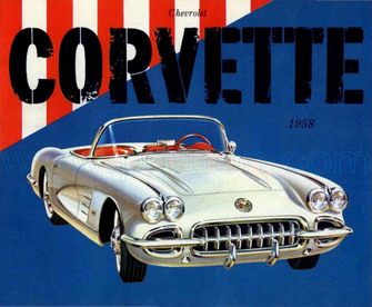 Cover of  Chevrolet Corvette 1958.Pdf