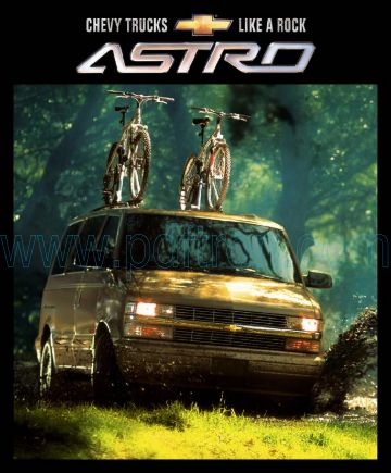 Cover of  Chevrolet Astro 2002.Pdf