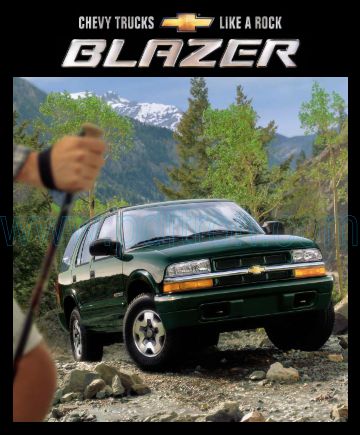 Cover of  Chevrolet Blazer 2002.Pdf