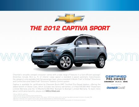 Cover of  Chevrolet Captiva 2012.pdf