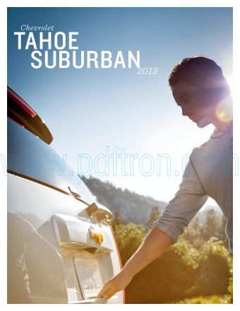 Cover of  Chevrolet Suburban 2012.Pdf