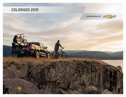 Cover of  Chevrolet Colorado 2015.Pdf