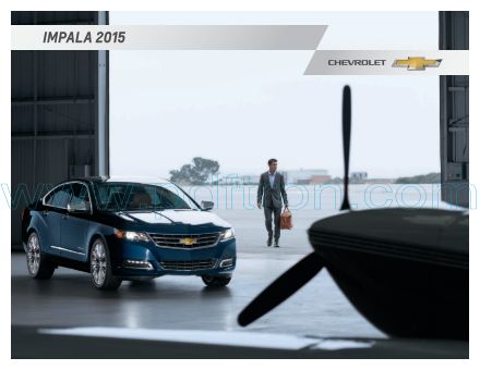 Cover of  Chevrolet Impala 2015.Pdf