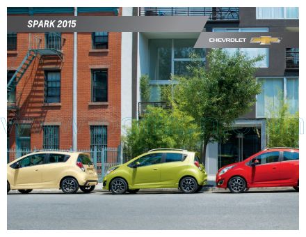 Cover of  Chevrolet Spark 2015.Pdf