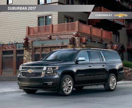 Cover of  Chevrolet Suburban 2017.Pdf