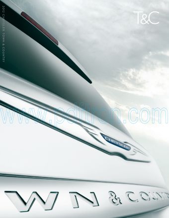 Cover of  Chrysler Town Country 2012.Pdf