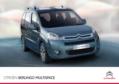 Cover of Berlingo Multispace Brochure.Pdf