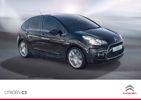 Cover of Citroen C3 Brochure.Pdf