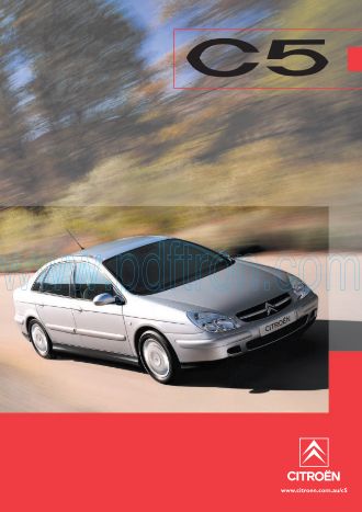 Cover of  Citroen C5 Mk1 I 2001.Pdf