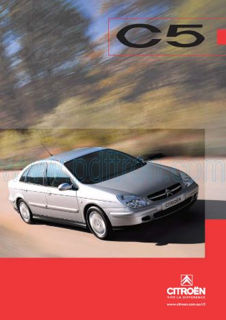 Cover of  Citroen C5 Car 2003.Pdf