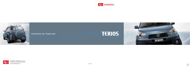 Cover of  Daihatsu Terios 2010.Pdf