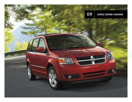 Cover of  Dodge Grand Caravan 2009.Pdf