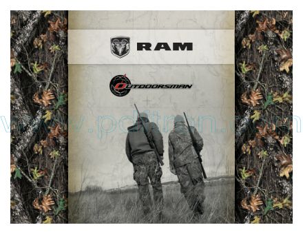 Cover of  Ram 1500 Outdoorsman 2011.Pdf