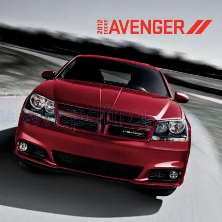 Cover of  Dodge Avenger 2012.Pdf