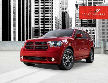 Cover of  Dodge Durango 2013.Pdf