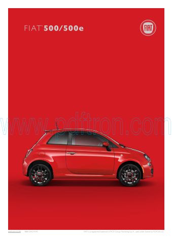 Cover of  Fiat 2 Door Catalog  2017.pdf