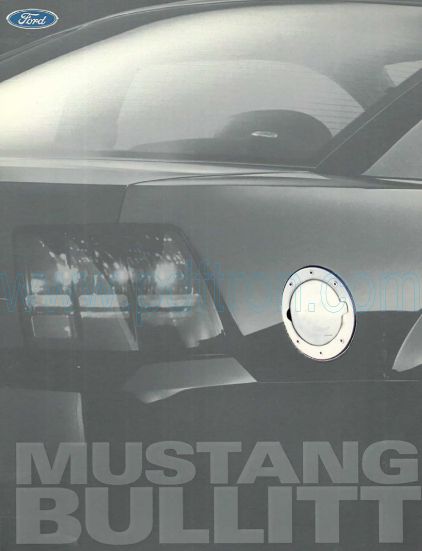 Cover of  Ford Mustang Bullitt 2001.Pdf